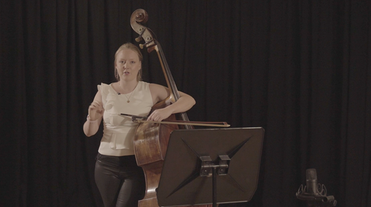 Haydn (arr. Piatigorsky) — Divertimento: Tutorial with Phoebe Russell, Double Bass. Part 1 of 9