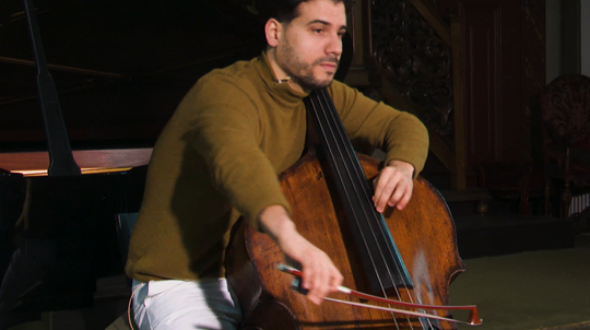 Koussetvitzky - Valse Triste: Tutorial with Luis Cabrera, Double Bass. Part 1 of 3