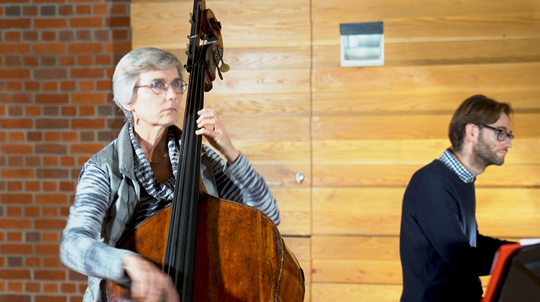 Bach — Minuet in C: Played by Cathy Elliott, Double Bass