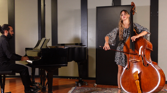Fauré — Sicilienne: Played by Alessandra Avico, Double Bass