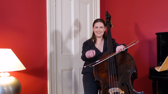 Boag - Nine Lyrical Pieces, [Dance]: Tutorial with Aisling Reilly, Double Bass. Part 21 of 30