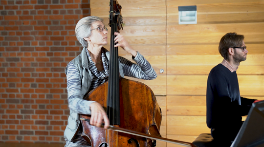 Mattachins: Played by Cathy Elliott, Double Bass