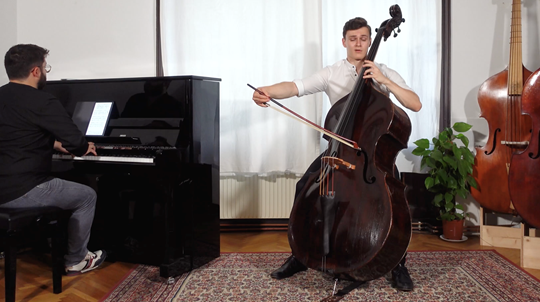 Koussevitzky — Double Bass Concerto, Mov. 2: Played by Dominik Wagner, Double Bass